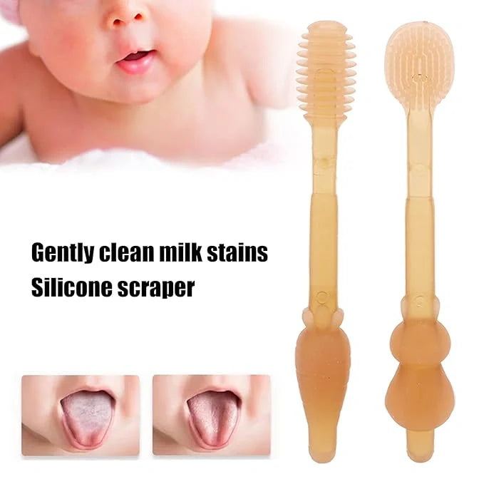 Soft Silicone Bristle Oral Care Toothbrush For Baby