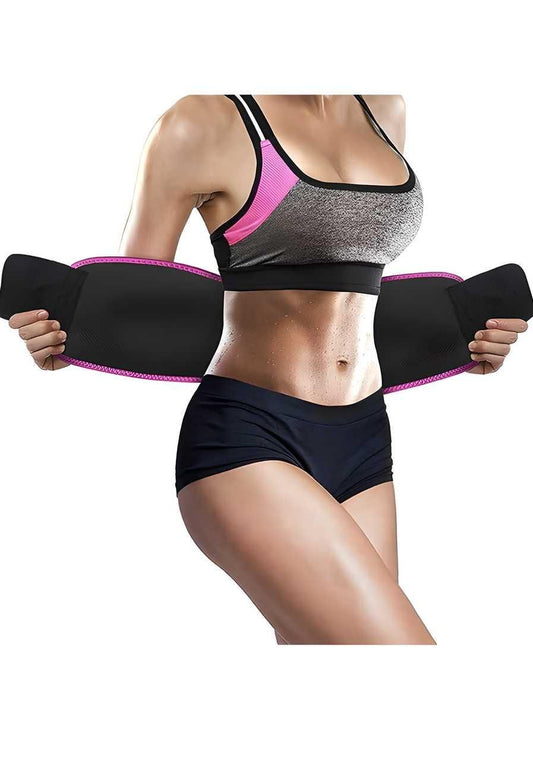 Lose Belly Fat Faster Fliqsy® Adjustable Premium Waist Trimmer Belt