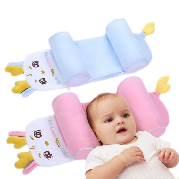 Baby Pillow | Gentle Head Shape Protection with Adjustable, Cotton-Soft Comfort